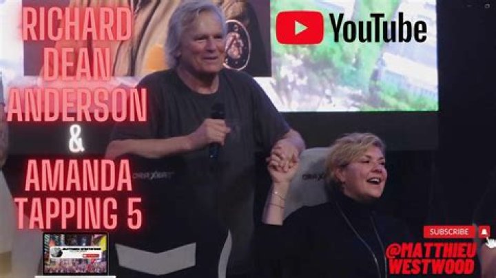 Captivating Duo: Amanda Tapping And Richard Dean Anderson Together