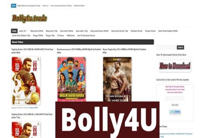 Exploring The World Of Bolly4u.in 2022: A Cinematic Journey