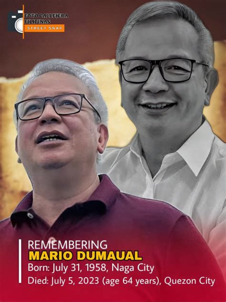 Remembering Mario Dumaual: A Legacy Lost