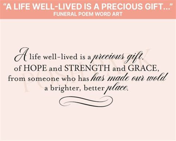 Samantha Foss Funeral: Tribute To A Life Well Lived