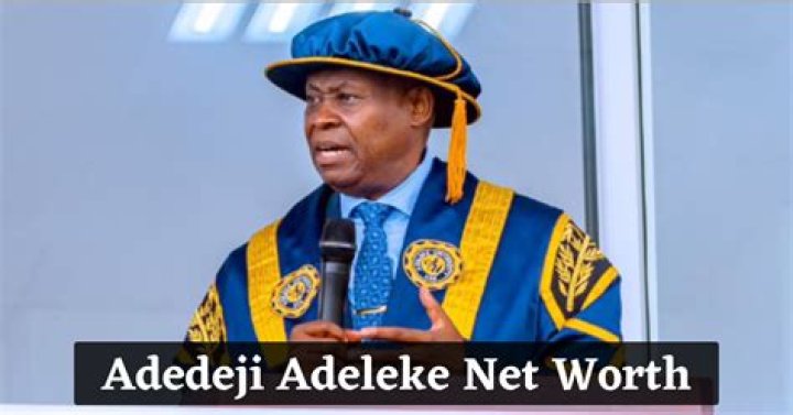 Unveiling Adedeji Adeleke's Net Worth: The Wealth Behind The Success