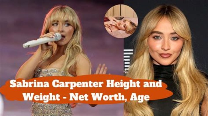 Unveiling Sabrina Carpenter's Weight: The Truth Behind The Speculations