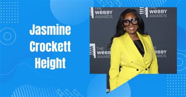 Unveiling The Dimensions: Jasmine Crockett Height And Weight