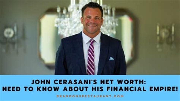 Unveiling The Financial Journey Of John Cerasani