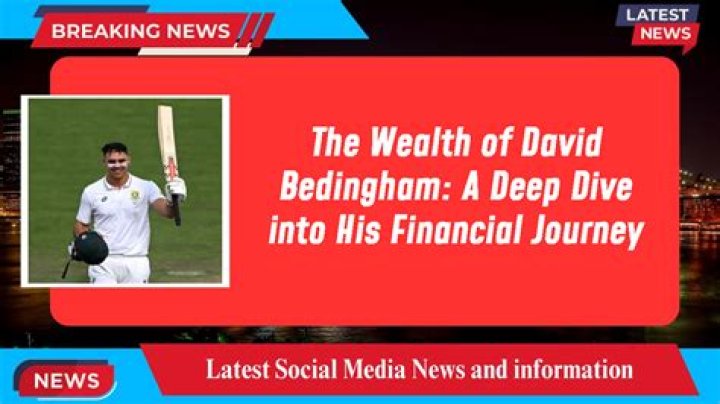 Unveiling The Financial Landscape Of David Beasley: A Deep Dive Into His Net Worth