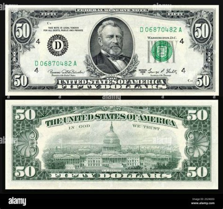 Who Is Featured On The Front Of The US $50 Bill?